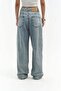 Kellen Ice Blue Ripped Detail Jean Trousers - 4