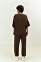 Manno Coffee T-Shirt Tracksuit Set - 4