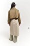 Beige Trench Coat with Bellamy Khaki Garnish - 4
