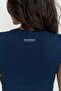 Toppin Indigo Jersey Crop - 6