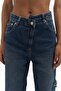 North Waist Detail Double Ripped Dirty Blue Jean - 6