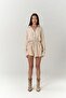 Bohemai Anetta Beige Muslin Short Jumpsuit - 2