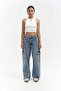 Montes Blue Cargo Jean Trousers - 2