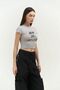 Now Or Never Gray Combed Cotton Crop - 2