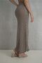 Yolanda Rope Detail Mink Knitwear Skirt - 6