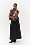 Ivory Black Parachute Skirt - 5