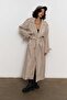 Femme Gray Oversize Trench Coat - 3