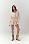 Bohemai Anetta Beige Muslin Short Jumpsuit - 6