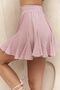 Jaipur Lilac Mini Skirt - Comfortable and Stylish - 5