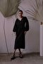 Helen Black Muslin Dress
