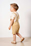 Baby Kids Khaki Cotton 2-Piece Set First I Trend Fashion Bottom Top Set - 2
