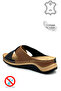 Cross Band Soft and Lightweight Thick Sole Women's Slippers Sports Slippers Snake Tan - 6