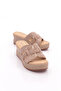 25Y399-1 Women's Stone Slippers - 5