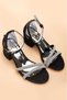 Double Banded Round Toe Buckle Detailed Coated Children's Patent Leather Casual Casual Shoes - 3