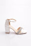Pm08-K67-1 Women's Ankle Strap Heeled Shoes