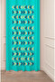 Geometric Line Shapes Special Design Patterned Digital Printed (Single Wing) Modern Stylish Background Curtain