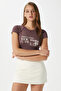 Women's Fifth Washed Rose Dried Crop Top - 2