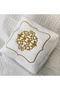 2-Piece Storage Bag Set, Bridal Trousseau, Engagement Bag, Bride's Bag, Groom's Bag , Velvet, Gold Embroidered, White Sultan - 5