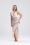 Women's Knitwear Knitted Openwork Button Detail Beach Dress - 6