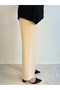 Women's Elastic Waist Wide Leg Pants - 4