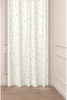 Bohemian Vase Flower Leaf Pattern Special Design Digital Printed (Single Wing) Soft Modern Stylish Background Curtain