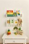 50 cm 2-Piece Montessori Shelf & Bookcase Mdf White - 3
