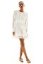 Embroidery-detail poplin dress - 2