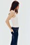 Flared Low Ankle Jeans