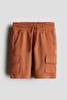Cargo sweatshirt shorts