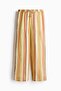 Wide drawstring trousers