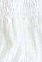 Smocked tiered skirt - 4
