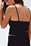Cropped strappy top - 3
