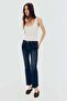 Flared Low Ankle Jeans - 5