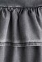 Denim-look skirt