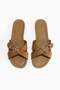 Crossover-strap sandals