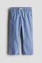 Cotton poplin trousers