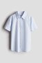 Short-sleeved cotton shirt