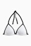 Push-up triangle bikini top