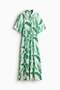 Tie-belt shirt dress
