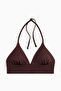 Padded triangle bikini top