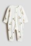 Patterned sleepsuit