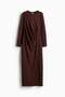 Draped dress