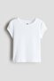 Ribbed cotton top