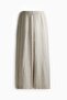 MAMA Before & After linen-blend trousers