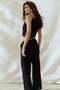Straight drawstring trousers - 4