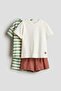 2-pack cotton pyjamas