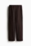 Wide drawstring trousers