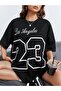 Los Angeles 23 Printed Oversize T-shirt Casual Boyfirend - 3