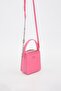 Dusty Rose Rectangular Model Shoulder Bag - 2