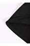 Women's V-Neck Plain & Printed Black / White Oversize T-Shirt Casual - 2
